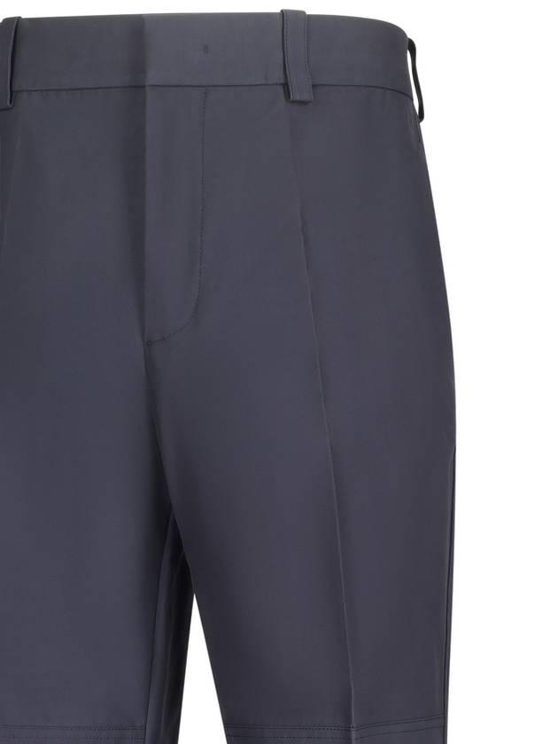 LIGHTWEIGHT COTTON TROUSERS - JIL SANDER - BALAAN 3