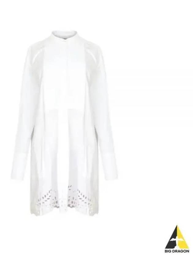 Rehana Cotton Short Dress White - ISABEL MARANT - BALAAN 2