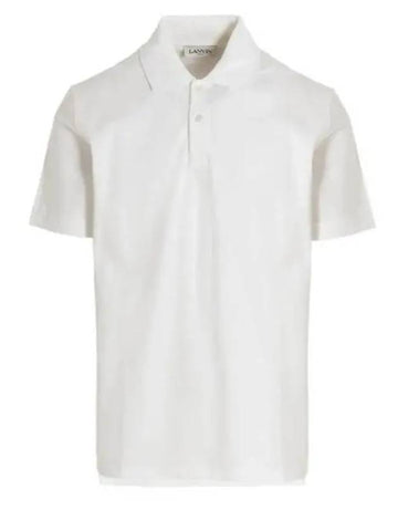 PL0021 J00101 embroidery detail polo tshirt - LANVIN - BALAAN 1