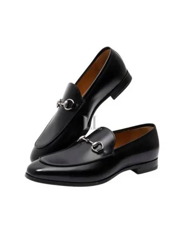 Men's Horsebit Leather Loafer Black - GUCCI - BALAAN 2