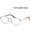 Zegna glasses frame EZ5168 014 metal frame metal square - ERMENEGILDO ZEGNA - BALAAN 4