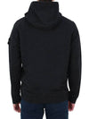 Garment Dyed Hoodie Black - STONE ISLAND - BALAAN 5