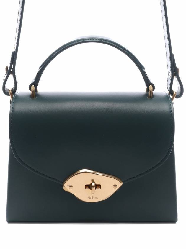 Lana Small Top Handle Cross Bag Green - MULBERRY - BALAAN 3