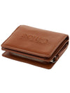 Sense Soft Leather Half Wallet Brown - CHLOE - BALAAN 5