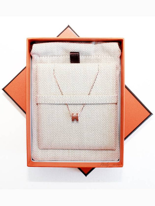 Pop H Mini Necklace New Gold - HERMES - BALAAN 2