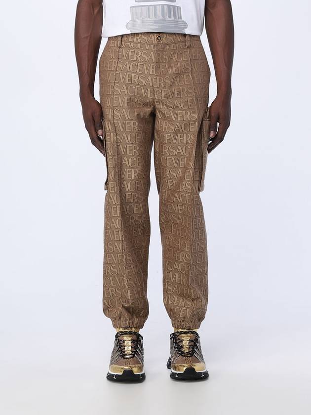 Versace Cargo Pants in cotton blend - VERSACE - BALAAN 1