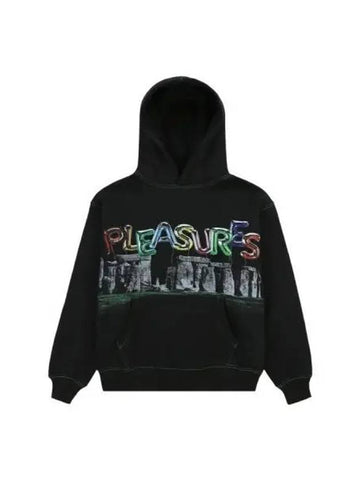 Stonehenge hoodie black - PLEASURES - BALAAN 1