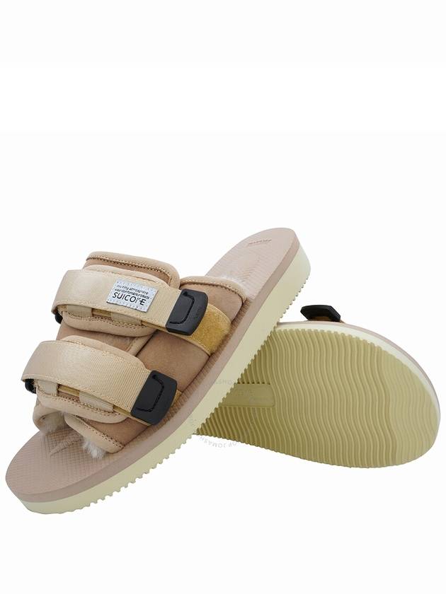 Suicoke Men's Beige Moto-M2ab Slippers, Brand Size 5 ( US Size 6 ) - SUICOKE - BALAAN 2