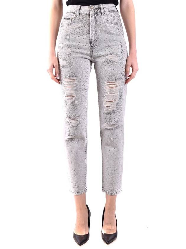 Denim Straight Pants FACC WDT2261 PDE004N02 DENIM - PHILIPP PLEIN - BALAAN 3