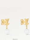 LV Iconic Louisa Earrings Gold - LOUIS VUITTON - BALAAN 4