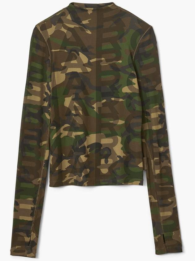 Camo Sheer Longsleeve_Camo Multi (2S4RTP026C13-304) - MARC JACOBS - BALAAN 4