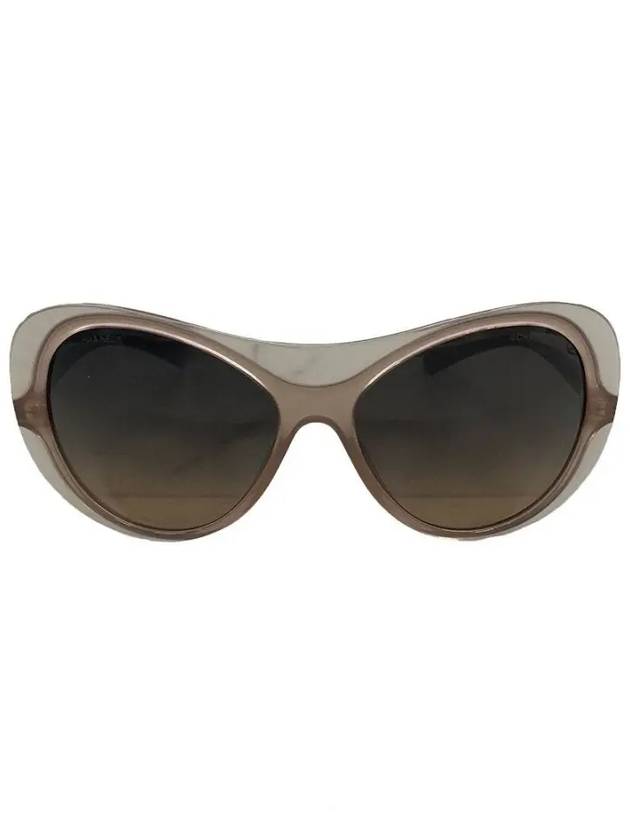 Eyewear Oversized Butterfly Plastic Sunglasses Black - CHANEL - BALAAN 3