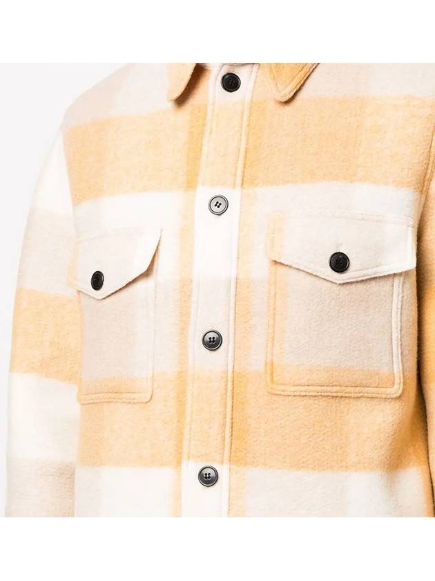 Veste Kervon Check Jacket Yellow - ISABEL MARANT - BALAAN 4