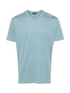 Cotton Crew Neck Short Sleeve T-Shirt Green - TOM FORD - BALAAN 2