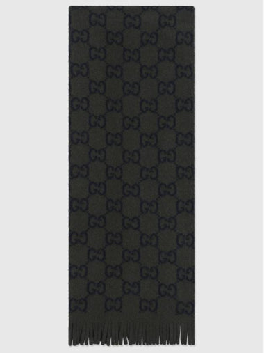 Wool scarf GG 6767904G2063168 - GUCCI - BALAAN 1