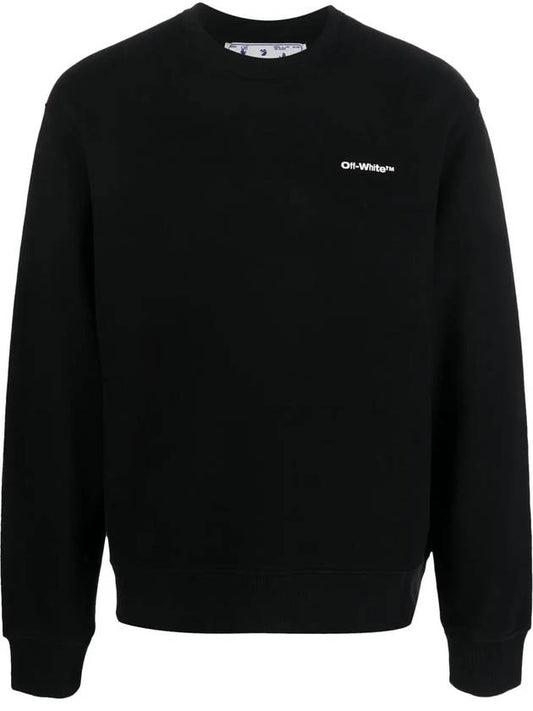 wave outline Diag sweatshirt - OFF WHITE - BALAAN 2