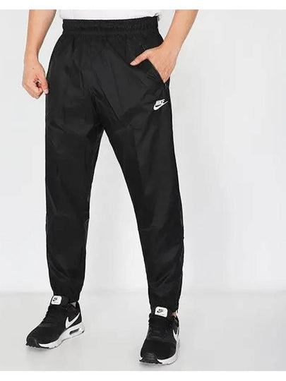 Windrunner Woven Lined Track Pants Black - NIKE - BALAAN 2