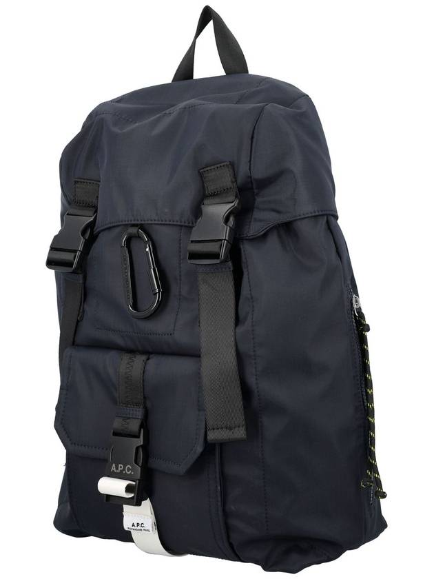 Track Logo Buckle Nylon Backpack Dark Navy - A.P.C. - BALAAN 4