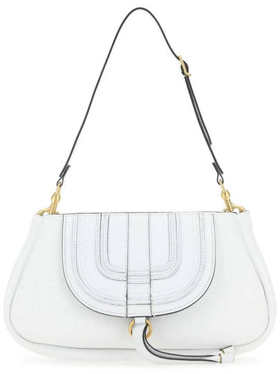 Calfskin Clutch Shoulder Bag White - CHLOE - BALAAN 2