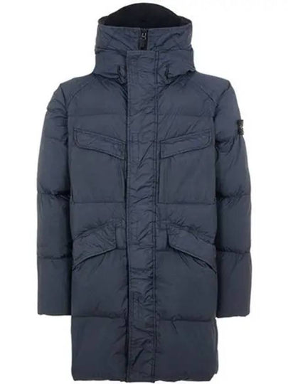 Wappen Patch Crinkle Reps Long Padding Navy - STONE ISLAND - BALAAN 2