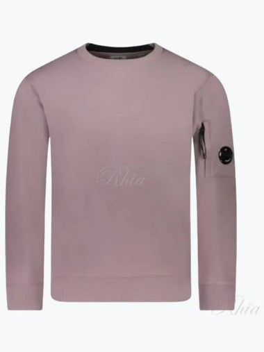 Diagonal Raised Fleece Crew Neck Sweatshirt 17CMSS023A 005086W 735 - CP COMPANY - BALAAN 1