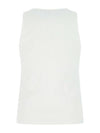 Slim Fit Stretch Cotton Sleeveless White - BOTTEGA VENETA - BALAAN 3