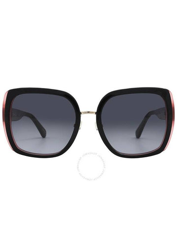 Kate Spade Dark Grey Shaded Square Ladies Sunglasses KIMBER/G/S 0807/9O 56 - KATE SPADE - BALAAN 1