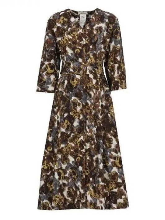 PORFIDO pattern cotton dress - S MAX MARA - BALAAN 1