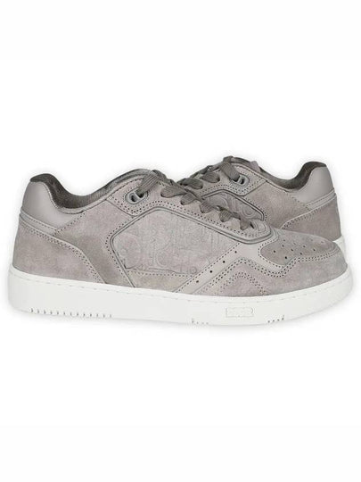 Elegant Suede Low Top Sneakers Grey - DIOR - BALAAN 2