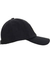 Large Fox Head 6P Ball Cap Black - MAISON KITSUNE - BALAAN 4