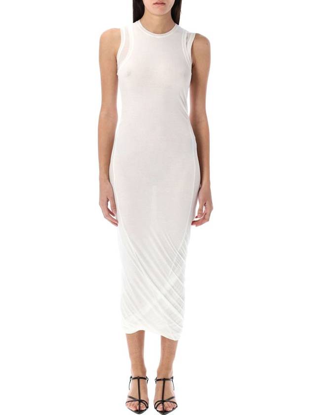 Jil Sander Sleeveless Midi Dress - JIL SANDER - BALAAN 1