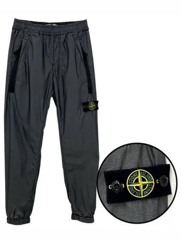 Kids Waffen Patch Fertig Banding Pants 6 8 Black 801630201 V0029 1154638 - STONE ISLAND - BALAAN 1