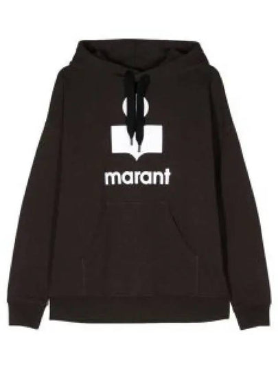 Miley Big Logo Hoodie Faded Black - ISABEL MARANT - BALAAN 2