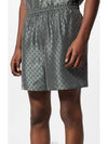 1AFRKF Drawstring Jacquard Silk Blend Shorts - LOUIS VUITTON - BALAAN 2