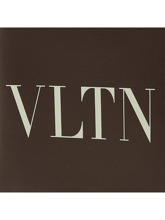 VLTN Logo Half Wallet Brown - VALENTINO - BALAAN 7