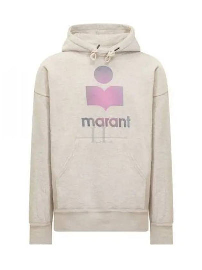 Miley Logo Print Hoodie Ecru - ISABEL MARANT - BALAAN 2