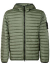 Loom Woven Chambers R-Nylon Down-TC Packable Jacket Green - STONE ISLAND - BALAAN 1