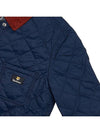 Kenning Quilting  Logo Patch Jacket Navy - BARBOUR - BALAAN 5