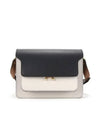 Color Block Medium Trunk Shoulder Bag Black - MARNI - BALAAN 3