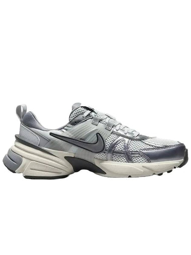 V2K Run Low Top Sneakers Pure Platinum Wolf Grey - NIKE - BALAAN 1