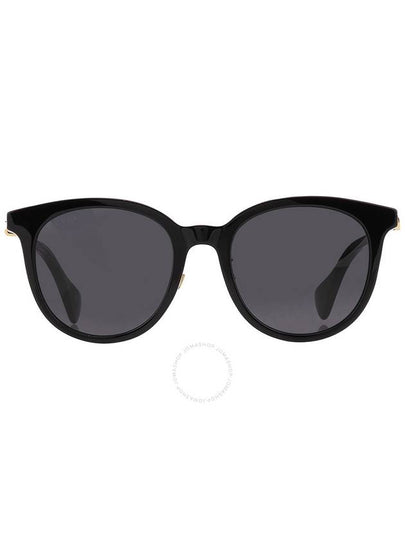 Eyewear Side GG Logo Round Sunglasses Black - GUCCI - BALAAN 2