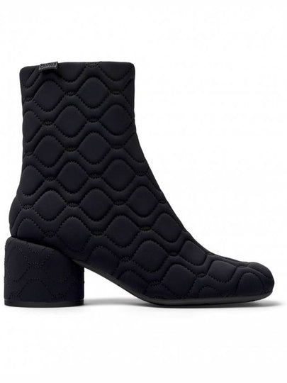 Niki Quilting 60mm Middle Boots Black - CAMPER - BALAAN 2