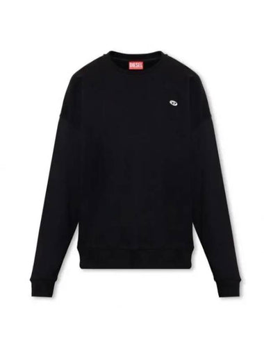 S Rob Doval PJ Sweatshirt Black - DIESEL - BALAAN 1