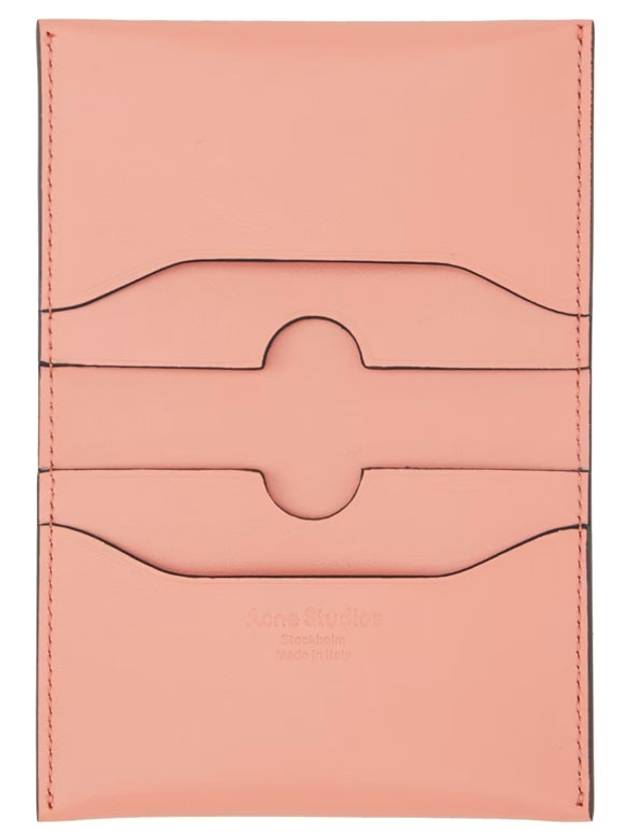 Acne logo print bifold folding card wallet CG0236 - ACNE STUDIOS - BALAAN 3