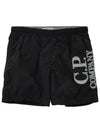 Kids Logo Short Pants Black 16CKBW033B 00L3C00 999 - CP COMPANY - BALAAN 2