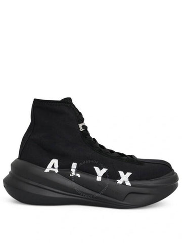 Alyx Men's Black Aria High-Top Sneakers, Brand Size 40 ( US Size 7 ) - 1017 ALYX 9SM - BALAAN 1