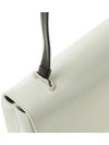 Logo Patent Leather Shoulder Bag White - JIL SANDER - BALAAN 9