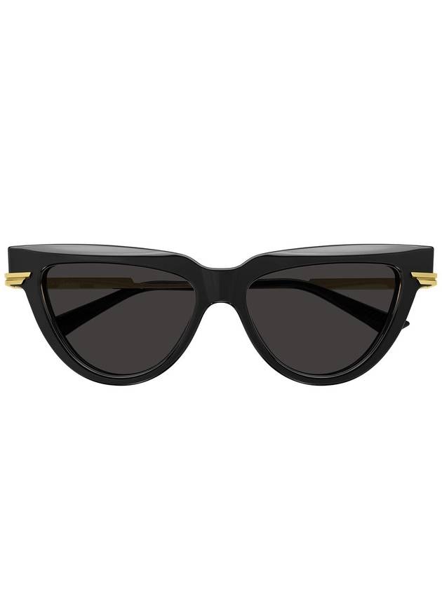 Sunglasses BV1265S 001 BLACK - BOTTEGA VENETA - BALAAN 2