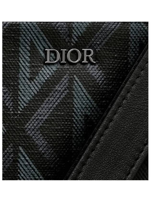 CD Diamond A5 Clutch Bag Black - DIOR - BALAAN 5