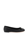 Quilted Cannage Calfskin Ballerina Flat Black - DIOR - BALAAN 1